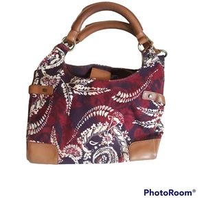 Talbots floral handbag